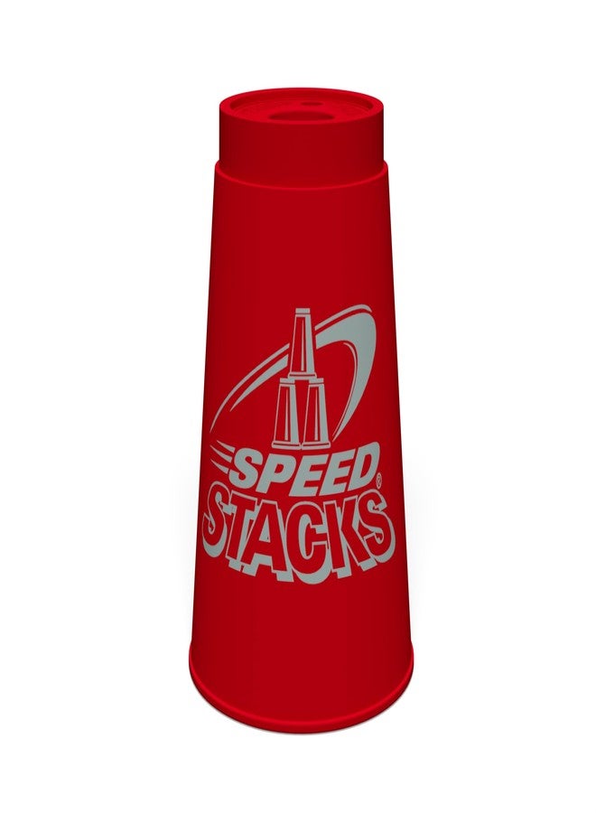 سبيد ستاكس مجموعة Speed Stacks | مجموعة تكديس رياضية رسمية، أحمر - 12 كوبًا وقاعدة تثبيت | مواد عالية الجودة، احتكاك منخفض | معتمدة من WSSA - Image 4